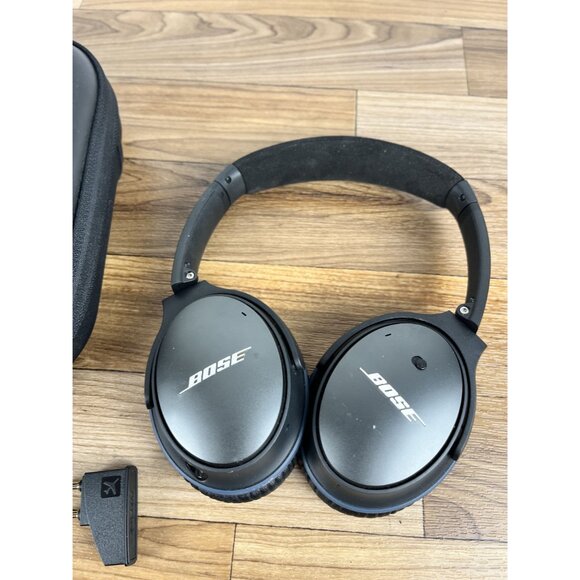 Bose QuietComfort QC25 Wired Noise Canceling Headphones - Black NO WIRE READ - Picture 4 of 13